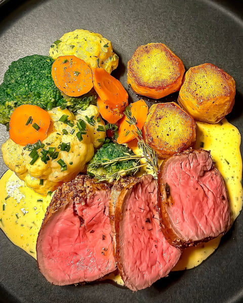 RINDERFILET MIT KAISERGEMÜSE