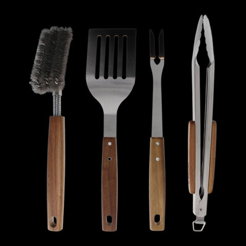 WildeGrillerei Grillbesteck-Set 4-teilig