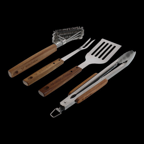 WildeGrillerei Grillbesteck-Set 4-teilig