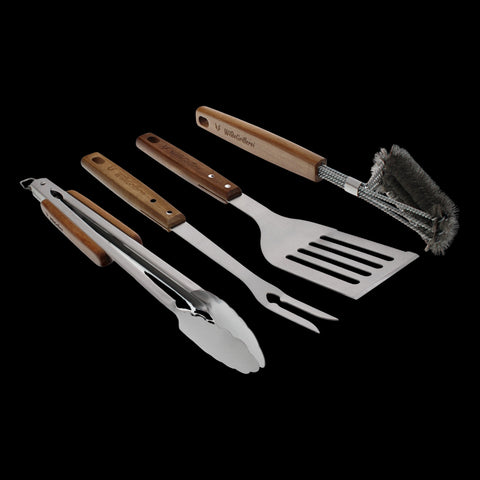 WildeGrillerei Grillbesteck-Set 4-teilig