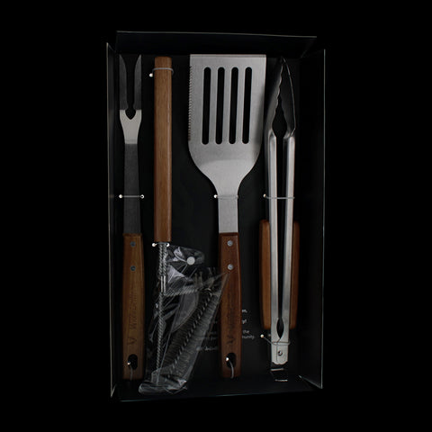 WildeGrillerei Grillbesteck-Set 4-teilig