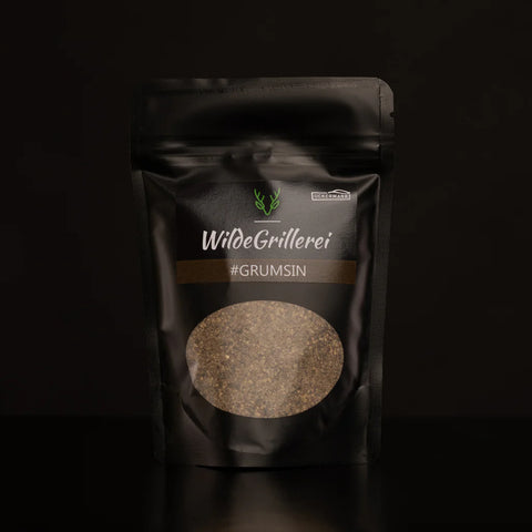 #GRUMSIN - Whisky Pfeffer geschrotet Beutel mit Druckverschluss 80g MHD