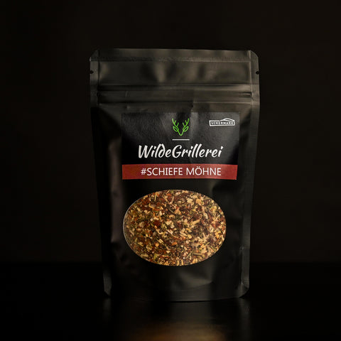 #SCHIEFE MÖHNE - Chimichurri rot Beutel mit Druckverschluss 65g MHD