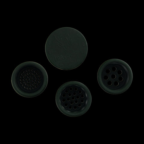 Streuaufsätze 3er Set 3 Lochgrößen inkl. 3 Deckel