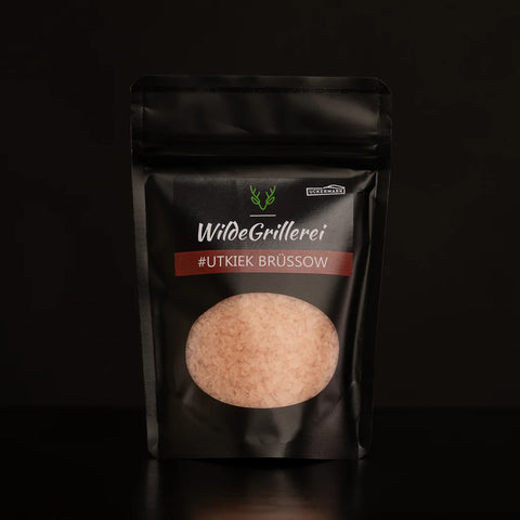 #UTKIEK BRÜSSOW - Steinsalzflocken fein / knusprig Beutel mit Druckverschluss 105g MHD