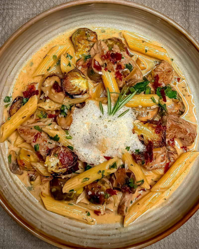 PASTA MIT ROSENKOHL