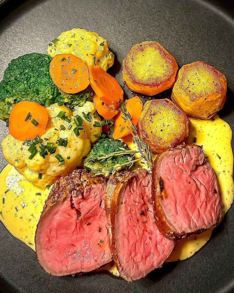 RINDERFILET MIT KAISERGEMÜSE