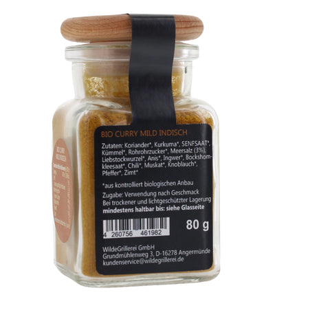 Bio Curry mild indisch