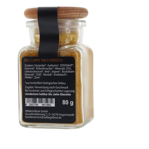 Bio Curry mild indisch