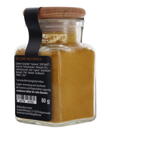 Bio Curry mild indisch