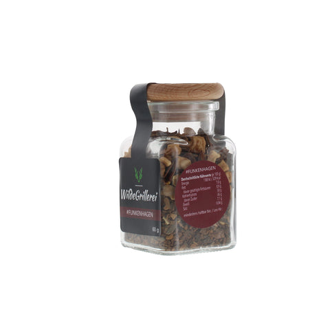 Glühweingewürz - #FUNKENHAGEN - Glas mit Holzdeckel 60g MHD
