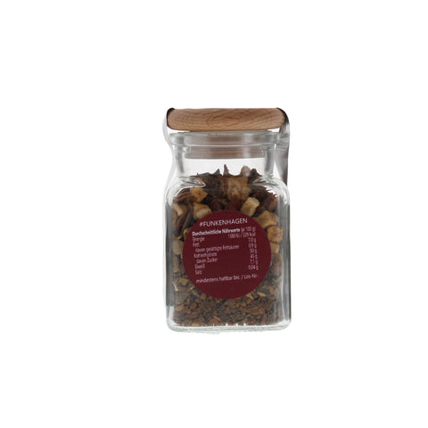 Glühweingewürz - #FUNKENHAGEN - Glas mit Holzdeckel 60g MHD