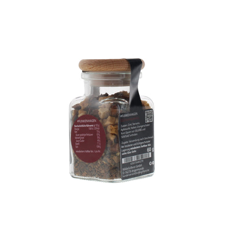 Glühweingewürz - #FUNKENHAGEN - Glas mit Holzdeckel 60g MHD