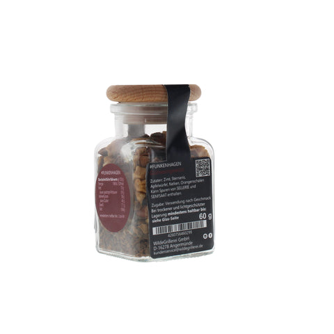 Glühweingewürz - #FUNKENHAGEN - Glas mit Holzdeckel 60g MHD