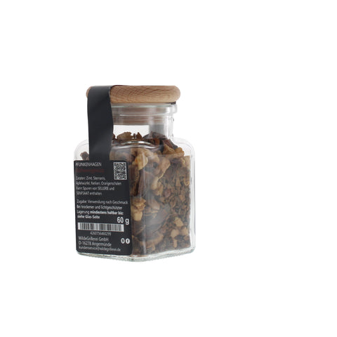 Glühweingewürz - #FUNKENHAGEN - Glas mit Holzdeckel 60g MHD