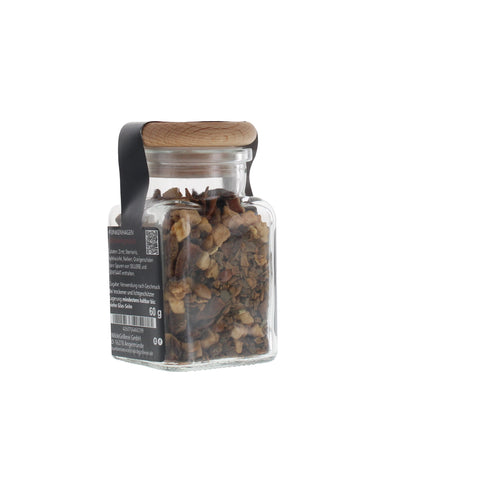 Glühweingewürz - #FUNKENHAGEN - Glas mit Holzdeckel 60g MHD