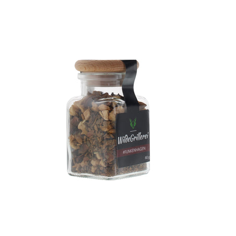 Glühweingewürz - #FUNKENHAGEN - Glas mit Holzdeckel 60g MHD