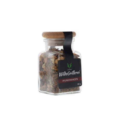Glühweingewürz - #FUNKENHAGEN - Glas mit Holzdeckel 60g MHD