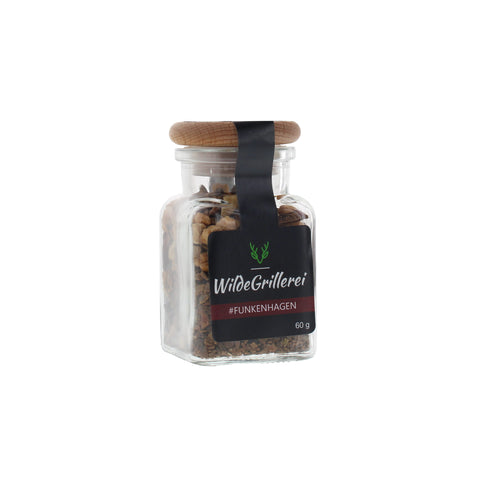 Glühweingewürz - #FUNKENHAGEN - Glas mit Holzdeckel 60g MHD