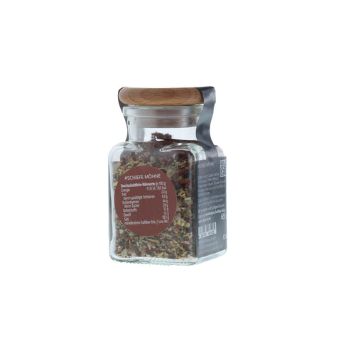 #SCHIEFE MÖHNE - Chimichurri rot Glas mit Holzdeckel 65g MHD