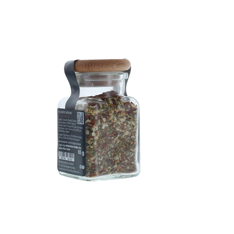 #SCHIEFE MÖHNE - Chimichurri rot Glas mit Holzdeckel 65g MHD