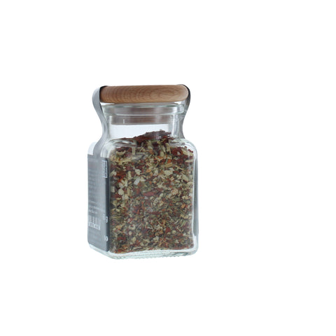#SCHIEFE MÖHNE - Chimichurri rot Glas mit Holzdeckel 65g MHD