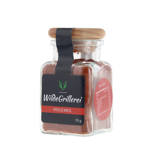 #KEULWEG - Teufelshähnchen Glas mit Holzdeckel 70g MHD