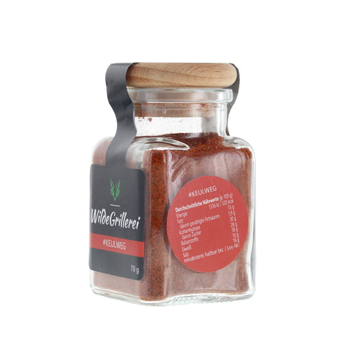 #KEULWEG - Teufelshähnchen Glas mit Holzdeckel 70g MHD