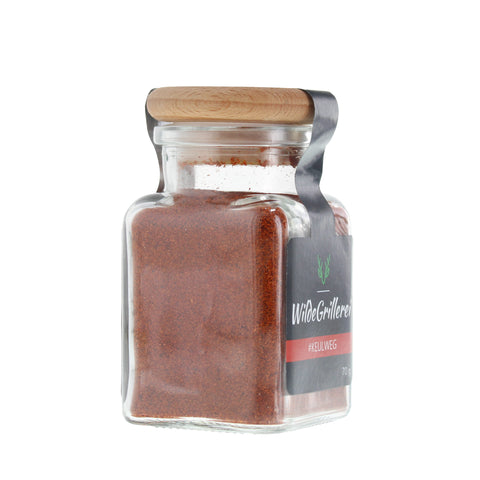 #KEULWEG - Teufelshähnchen Glas mit Holzdeckel 70g MHD