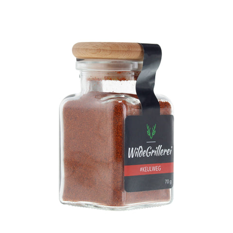 #KEULWEG - Teufelshähnchen Glas mit Holzdeckel 70g MHD