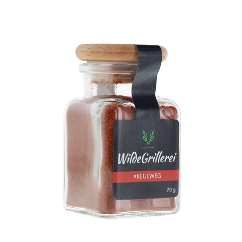 #KEULWEG - Teufelshähnchen Glas mit Holzdeckel 70g MHD