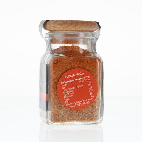 #MOORBRUCH - Spare Ribs Smoky BBQ Rub Glas mit Holzdeckel 130g MHD