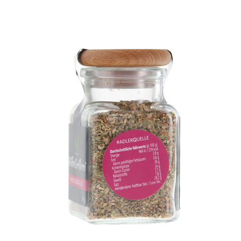 #ADLERQUELLE - Steakpfeffer mediterran Glas mit Holzdeckel 60g MHD