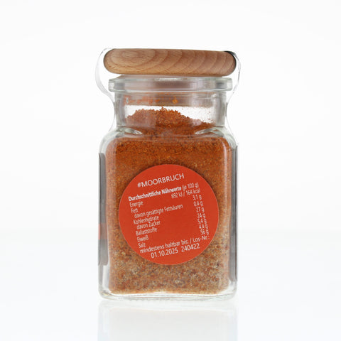 #MOORBRUCH - Spare Ribs Smoky BBQ Rub Glas mit Holzdeckel 130g MHD