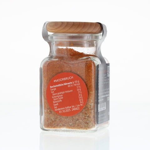 #MOORBRUCH - Spare Ribs Smoky BBQ Rub Glas mit Holzdeckel 130g MHD