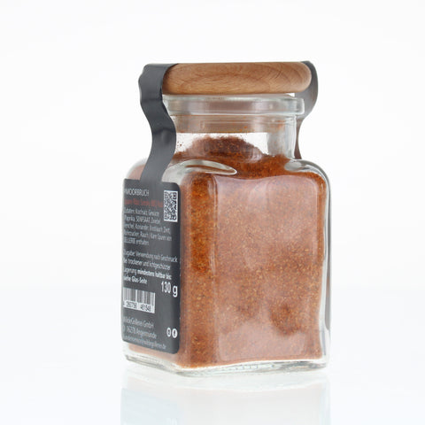 #MOORBRUCH - Spare Ribs Smoky BBQ Rub Glas mit Holzdeckel 130g MHD