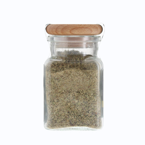 #PIEPERGRUND - Gyros hell Glas mit Holzdeckel 90g MHD