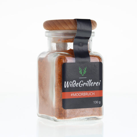 #MOORBRUCH - Spare Ribs Smoky BBQ Rub Glas mit Holzdeckel 130g MHD