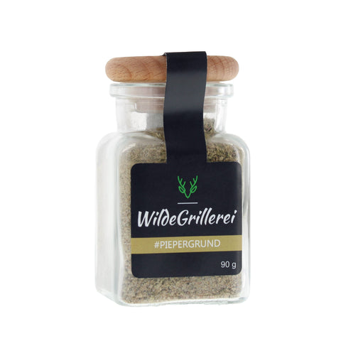 #PIEPERGRUND - Gyros hell Glas mit Holzdeckel 90g MHD