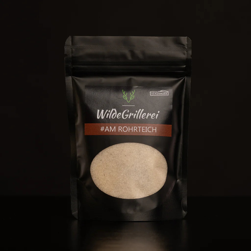 #AM ROHRTEICH - Rohrzucker mit Bourbon Vanille Beutel mit Druckverschluss 130g MHD