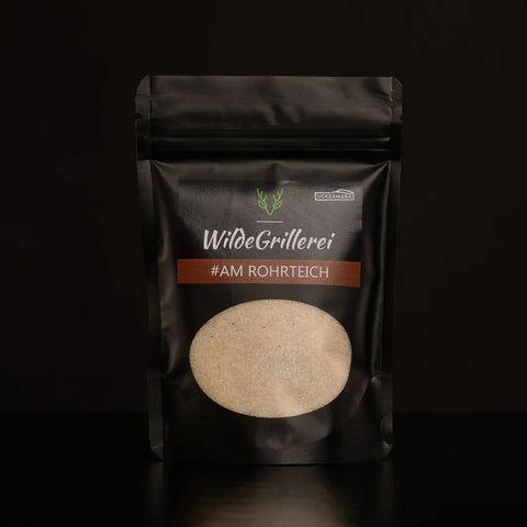 #AM ROHRTEICH - Rohrzucker mit Bourbon Vanille Beutel mit Druckverschluss 130g MHD