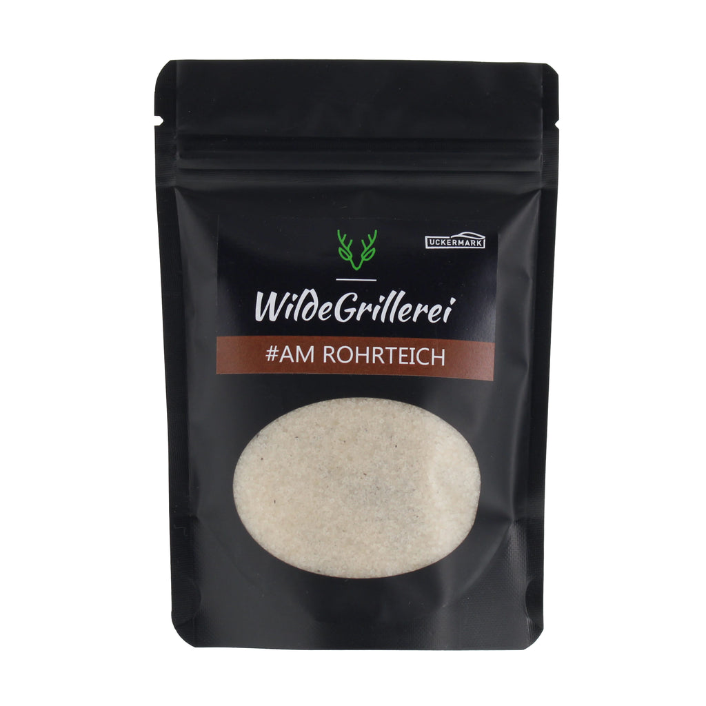 #AM ROHRTEICH - Rohrzucker mit Bourbon Vanille Beutel mit Druckverschluss 130g MHD