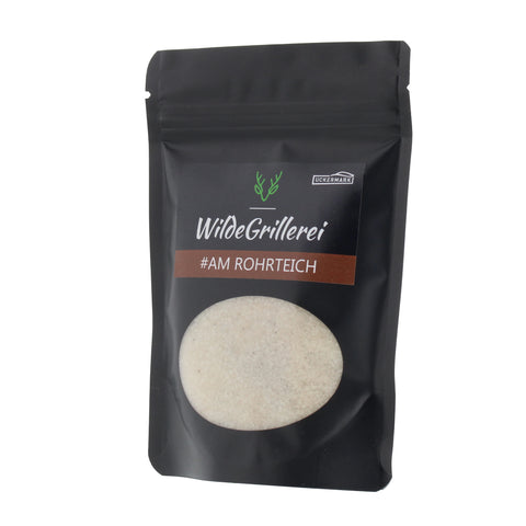 #AM ROHRTEICH - Rohrzucker mit Bourbon Vanille Beutel mit Druckverschluss 130g MHD