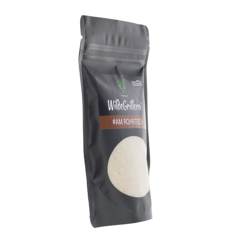 #AM ROHRTEICH - Rohrzucker mit Bourbon Vanille Beutel mit Druckverschluss 130g MHD