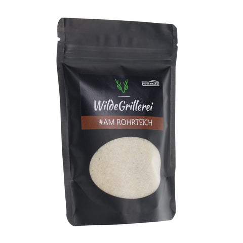 #AM ROHRTEICH - Rohrzucker mit Bourbon Vanille Beutel mit Druckverschluss 130g MHD