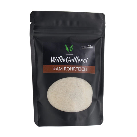 #AM ROHRTEICH - Rohrzucker mit Bourbon Vanille Beutel mit Druckverschluss 130g MHD