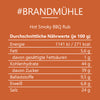 #BRANDMÜHLE - Hot Smoky BBQ Rub Glas mit Holzdeckel 95g MHD