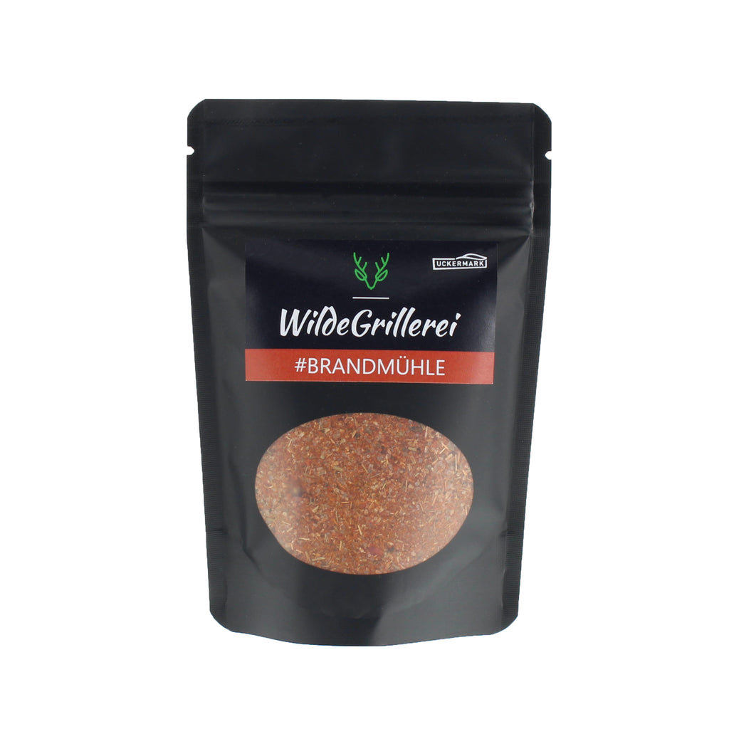 #BRANDMÜHLE - Hot Smoky BBQ Rub Beutel mit Druckverschluss 95g MHD