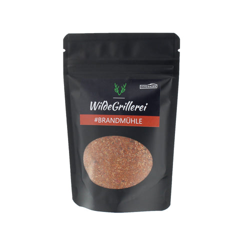 #BRANDMÜHLE - Hot Smoky BBQ Rub Beutel mit Druckverschluss 95g MHD