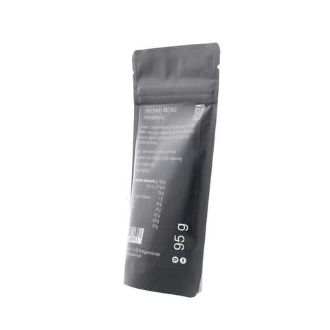 #BRANDMÜHLE - Hot Smoky BBQ Rub Beutel mit Druckverschluss 95g MHD